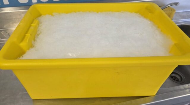 bulk salted flake ice